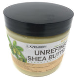 Goldstar Grade A 100% Raw Natural Unrefined Shea Butter with LAVENDER (16 OZ)