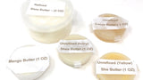 Goldstar Sample Butters - Unrefined Ivory and Yellow Shea Butter Refine Shea Butter Mango and Cocoa Butter