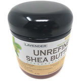 Goldstar Grade A 100% Raw Natural Unrefined Shea Butter with LAVENDER (8 OZ)