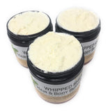 (3 PACK) Goldstar Whipped Shea Butter for hair and body infused castor, jojoba and coconut oil - 24 OZ